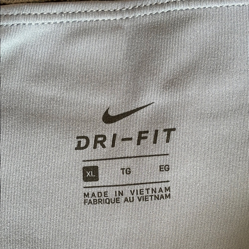 Nike Women's One High-Waisted Biker Shorts 6” Inseam - Grey - Picture 2 of 5